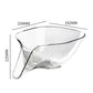Multipurpose Drainage Vegetable/Fruits Acrylic Kitchen Basket