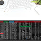 Shortcut Key Design Mouse Pad for Computer Mousepad (Multicolor)