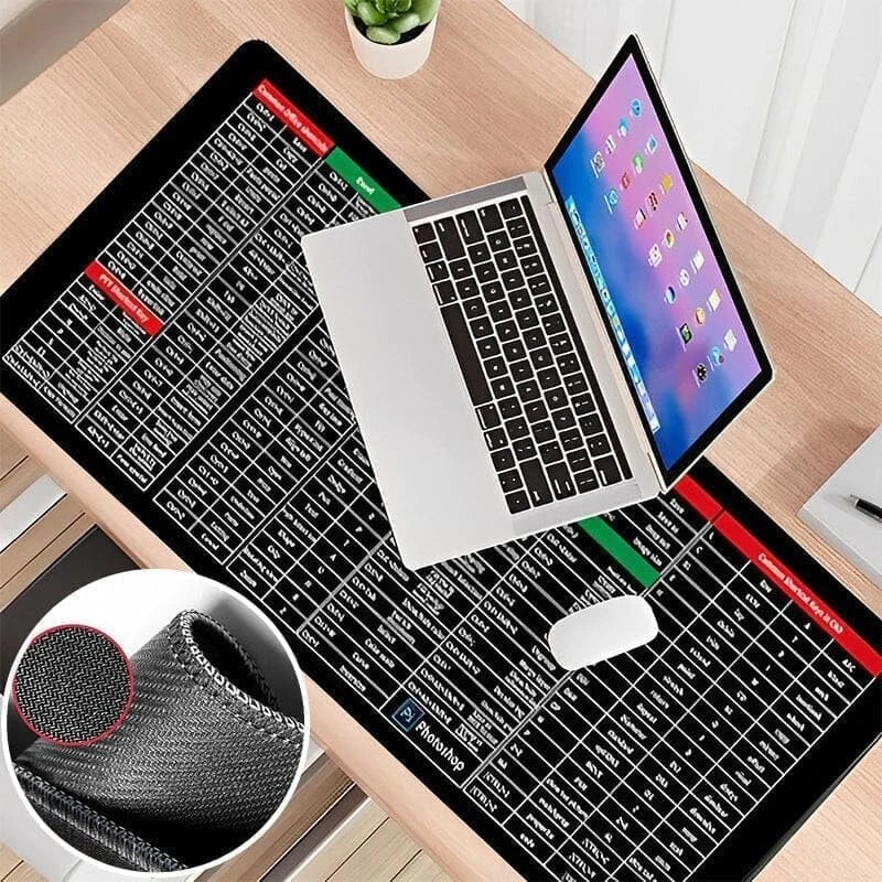 Shortcut Key Design Mouse Pad for Computer Mousepad (Multicolor)