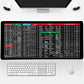 Shortcut Key Design Mouse Pad for Computer Mousepad (Multicolor)